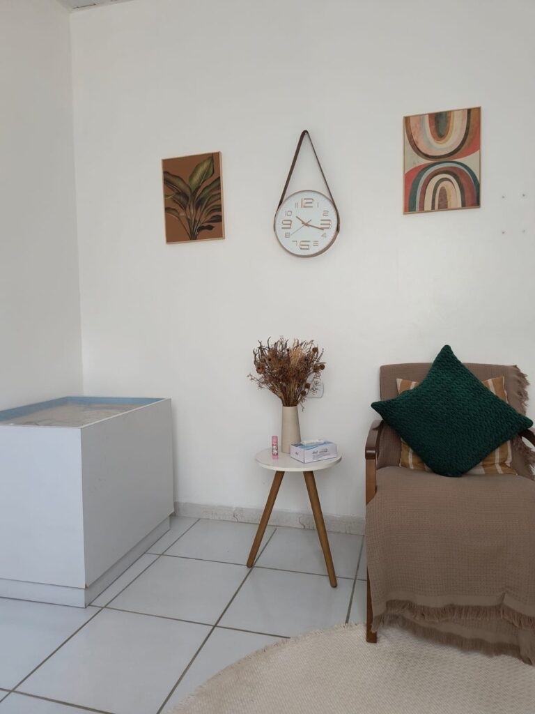 Sala de atendimento de psicologia